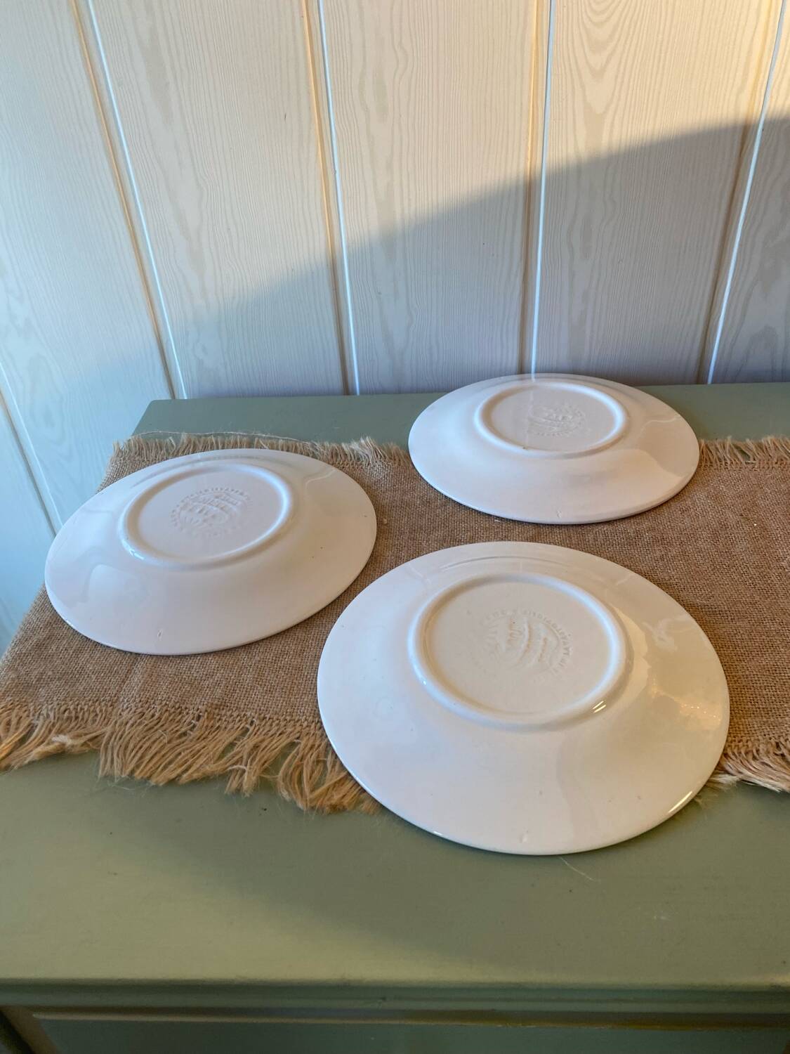 Assiettes galba 70s