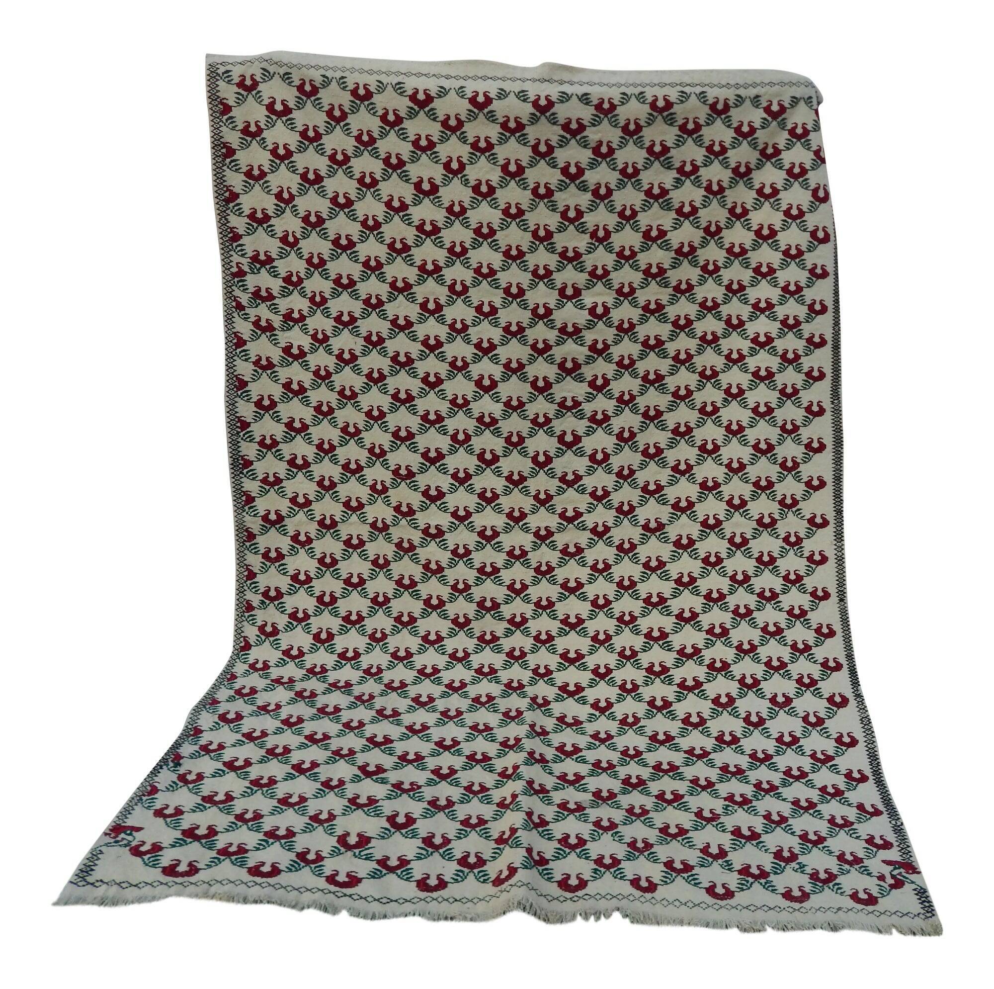 Kilim turc vintage tissé main 179x245 cm