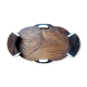 Plateau art deco palissandre & ivoire