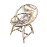 Rattan armchair for vintage children