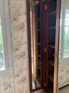 Art deco inlaid and bronze 3-door wardrobe circa 1920
