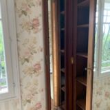 Art deco inlaid and bronze 3-door wardrobe circa 1920