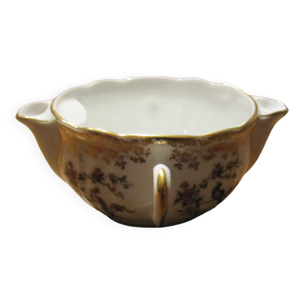Saucière de table en porcelaine Maigre/Gra