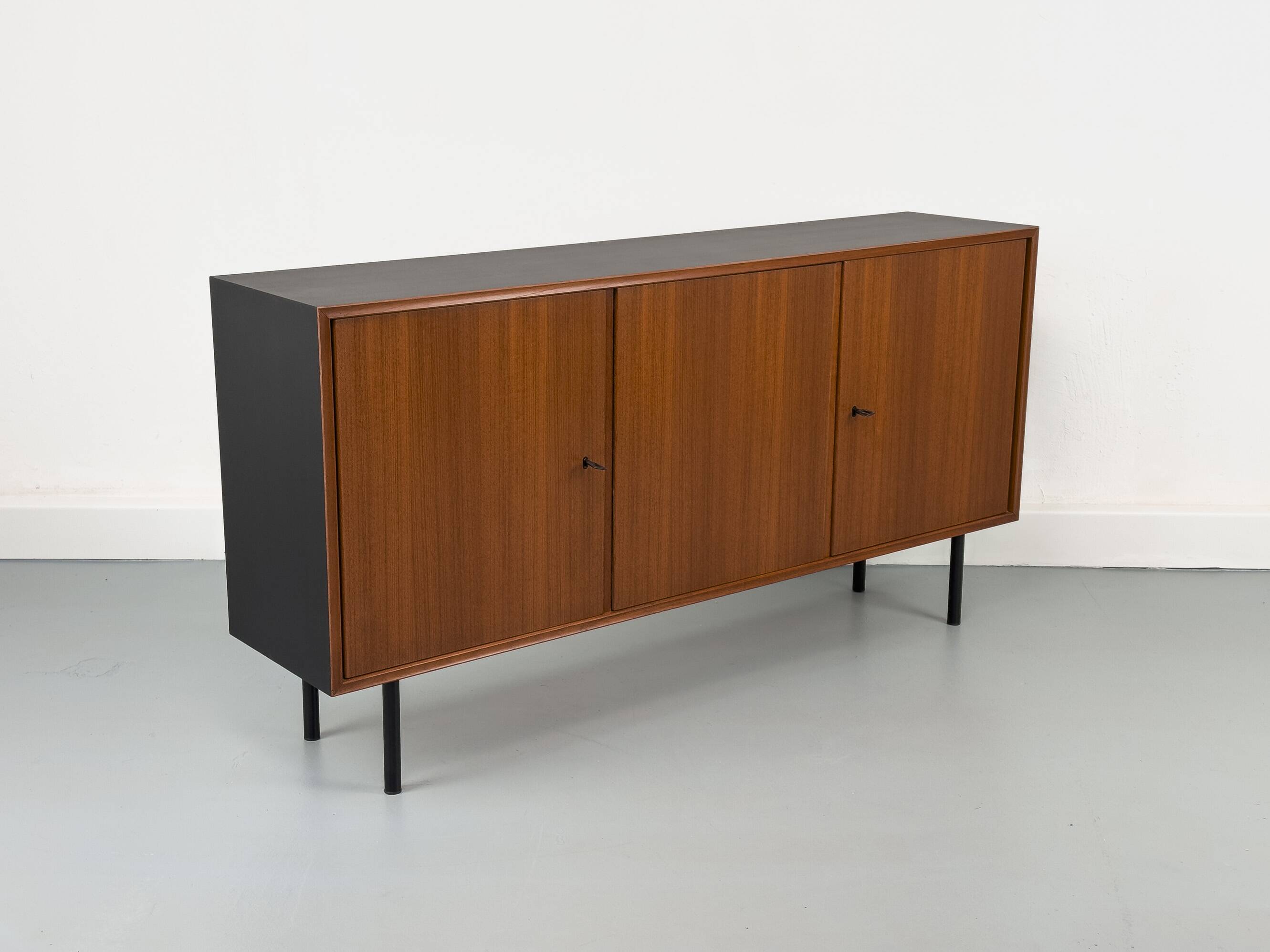Vintage Sideboard in Teak from Heinrich Riestenpatt, 1960s