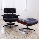 Lounge chair (2)  Vitra - Charles & Ray Eames Ottoman