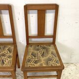 Paire de chaises vintage 1950's