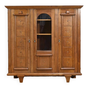 Bibliothèque en chêne, - art