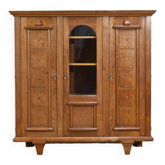 Oak bookcase, Art Deco period – 1940