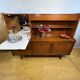 Mid-Century Retro Vintage Stonehill Stateroom Teak Highboard  1960 Danish D