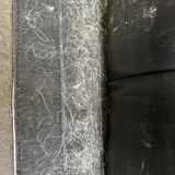 Chesterfield seat/sofa/settee in sturdy black leather