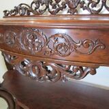 Mahogany Napoleon III console