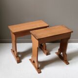 Vintage workshop stool