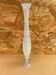 Antique White Opaline Soliflore Vase With Vintage Reflections