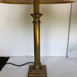 Solid brass lamp
