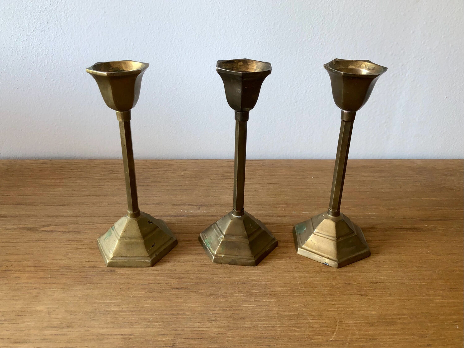 Brass candle holder