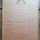 Old sheet metal plate "Hoegaarden grand cru beer" 33x40cm 60's