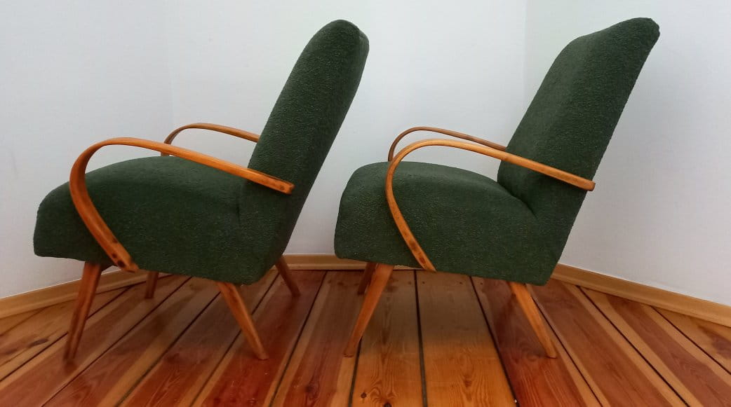 Armchairs by Jaroslav Šmidek for TON, Czechoslovakia, 1960s, Set of 2