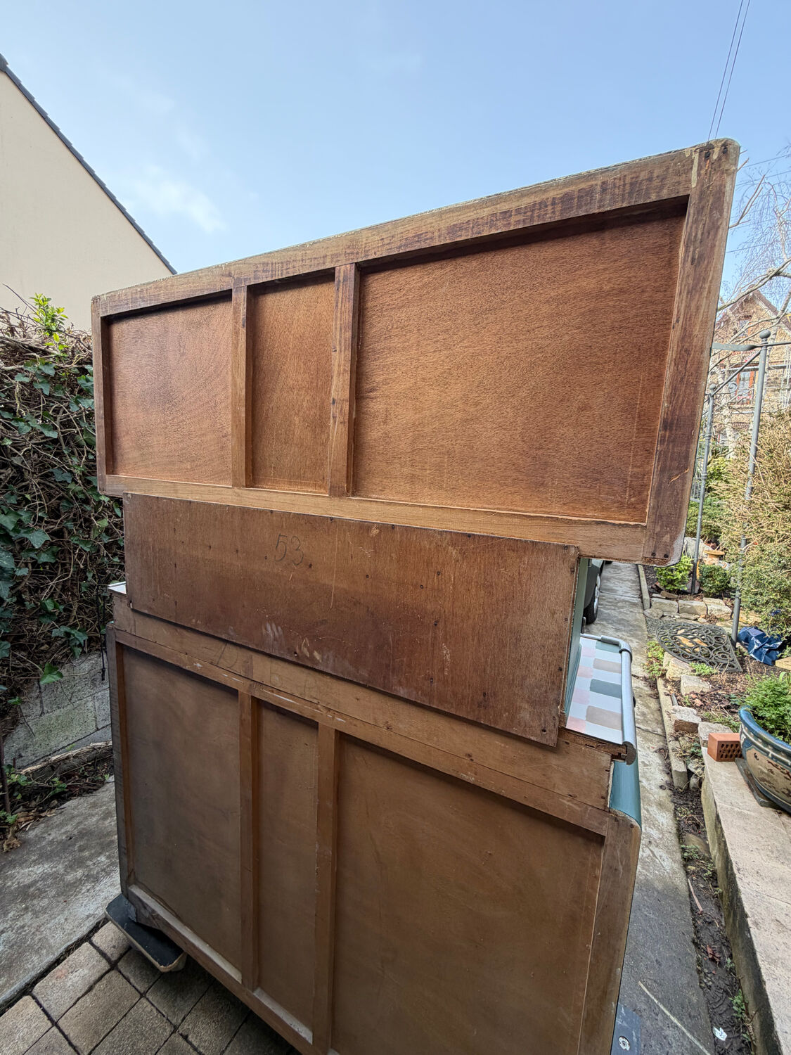 Buffet Mado cuisine 1950