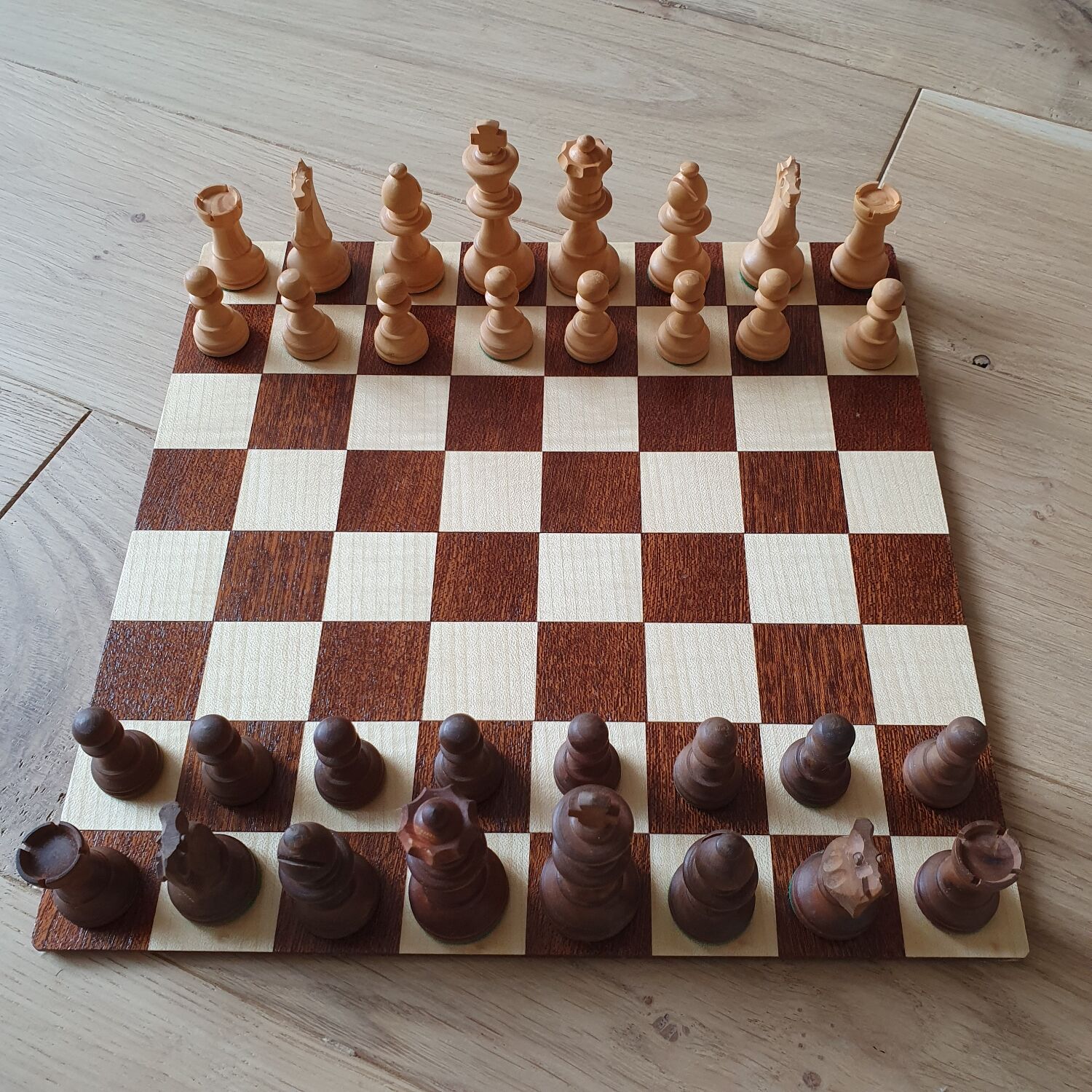 Lardy rollable chess game