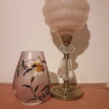 Opaque glass vase