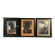 Suite de trois aquarelles signées, début XXe