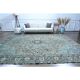 1970s Vintage Persian Handmade Wool Cotton Light Brown Area Rug 280x344