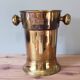 Vintage brass ice bucket