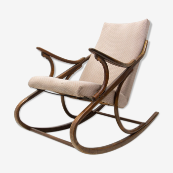 Mid Century Bentwood rocking chair by TON, Czechoslovakia, 1960´s
