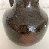 Handmade ceramic pitcher