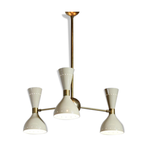 Lustre italien 3 bras