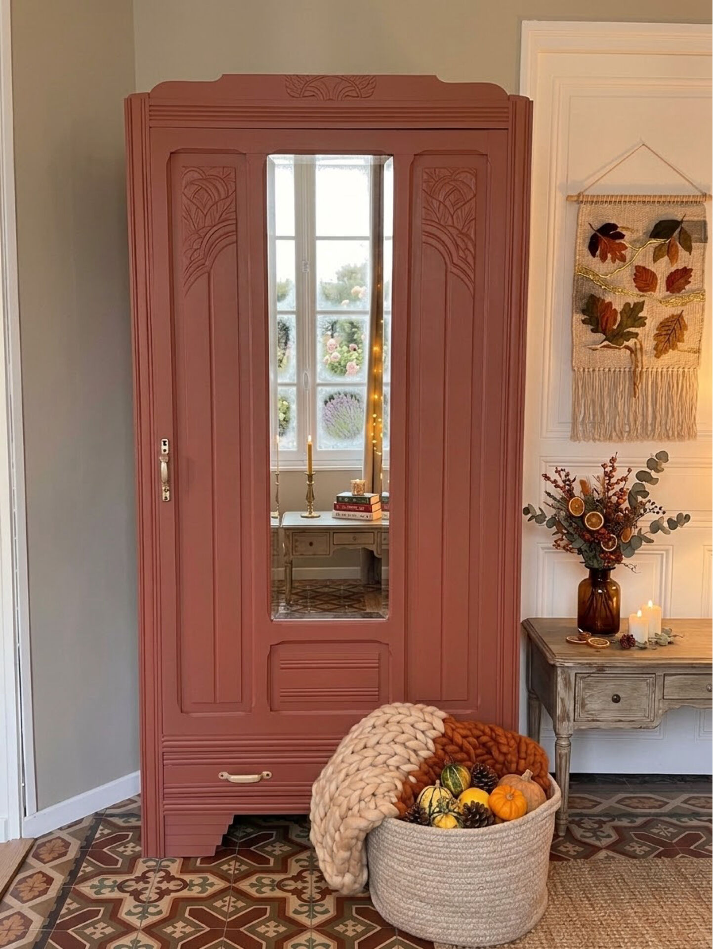 Parisian Art Deco wardrobe