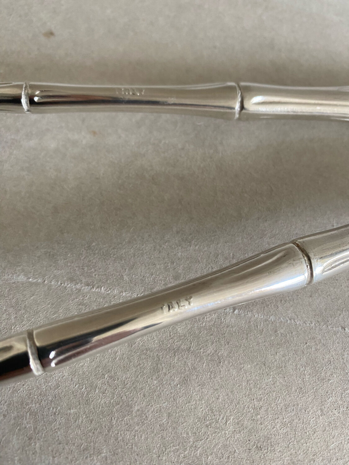 Cutlery vintage bamboo salad