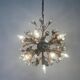 Atomic chandelier by Vereinigte Werkstätten München, 1950s, Germany