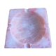 Pink marble ashtray