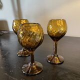 Verres à liqueur de Biot