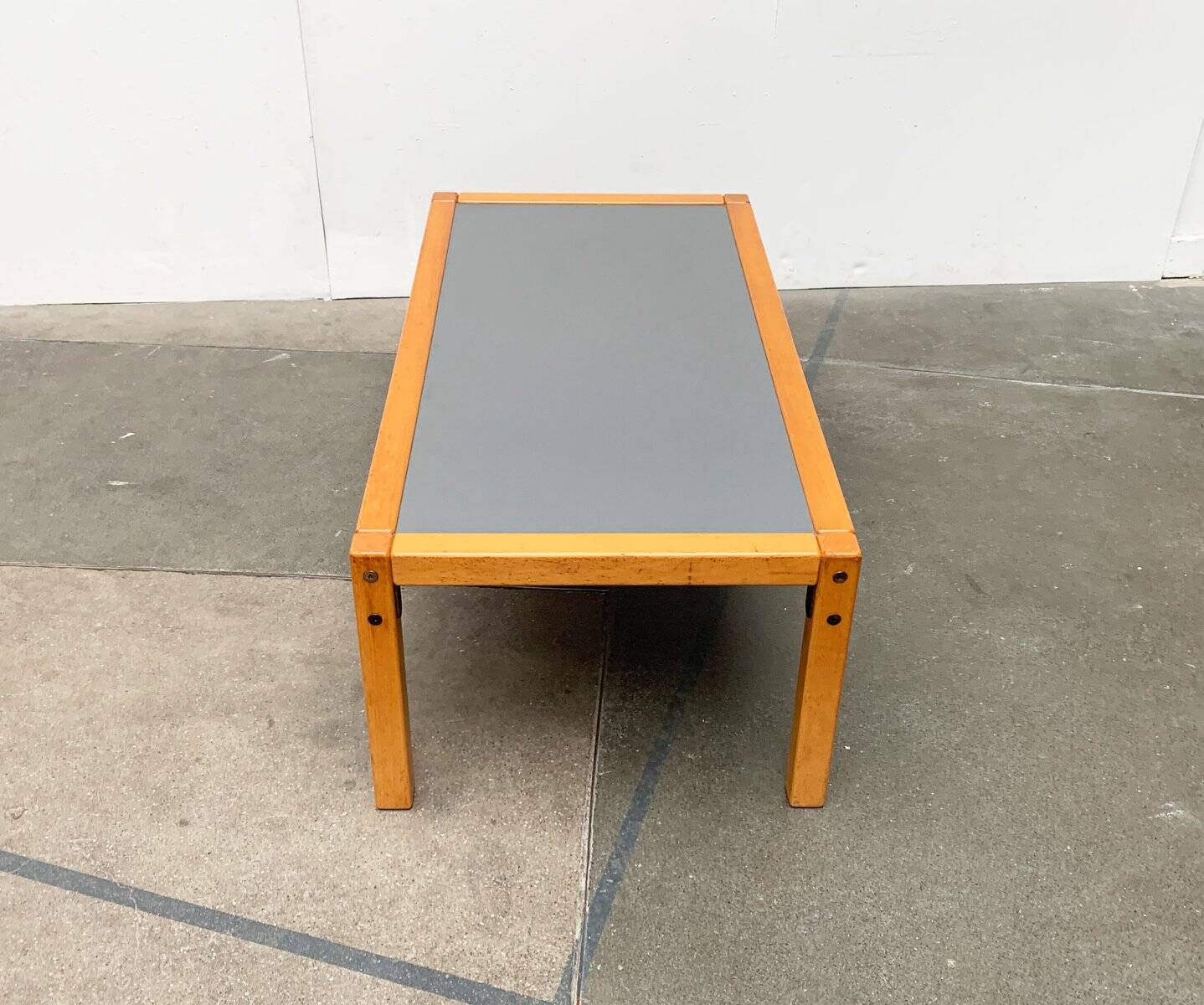 Postmodern coffee table Profil System by Elmar Flötotto for Flötotto, Germany, 1970s.