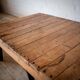 Palette de table basse vintage de menuiserie