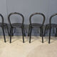 Postmodern Italian dining chairs set of 4 - 1980s