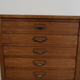 Vintage haberdashery cabinet