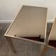 Series of 3 Belgo Chrom trundle tables from the 70s