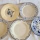Old plates Creil & Montereau, Salins and Digoin