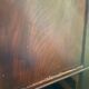 Vintage mahogany wardrobe with large low drawer