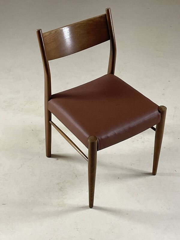 Chaise vintage de style scandinave, années 1960
