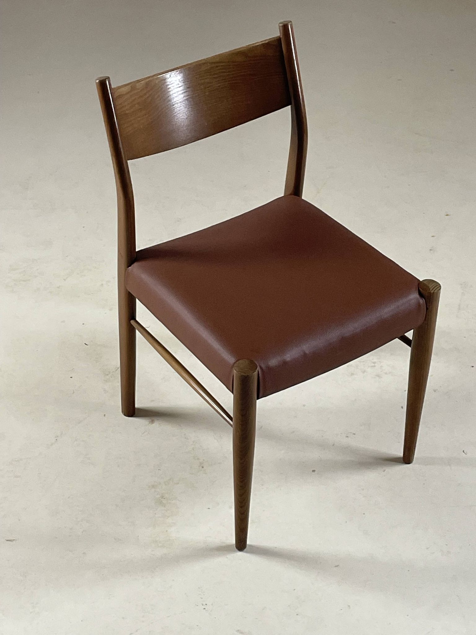 Chaise vintage de style scandinave, années 1960