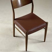 Chaise vintage de style scandinave, années 1960
