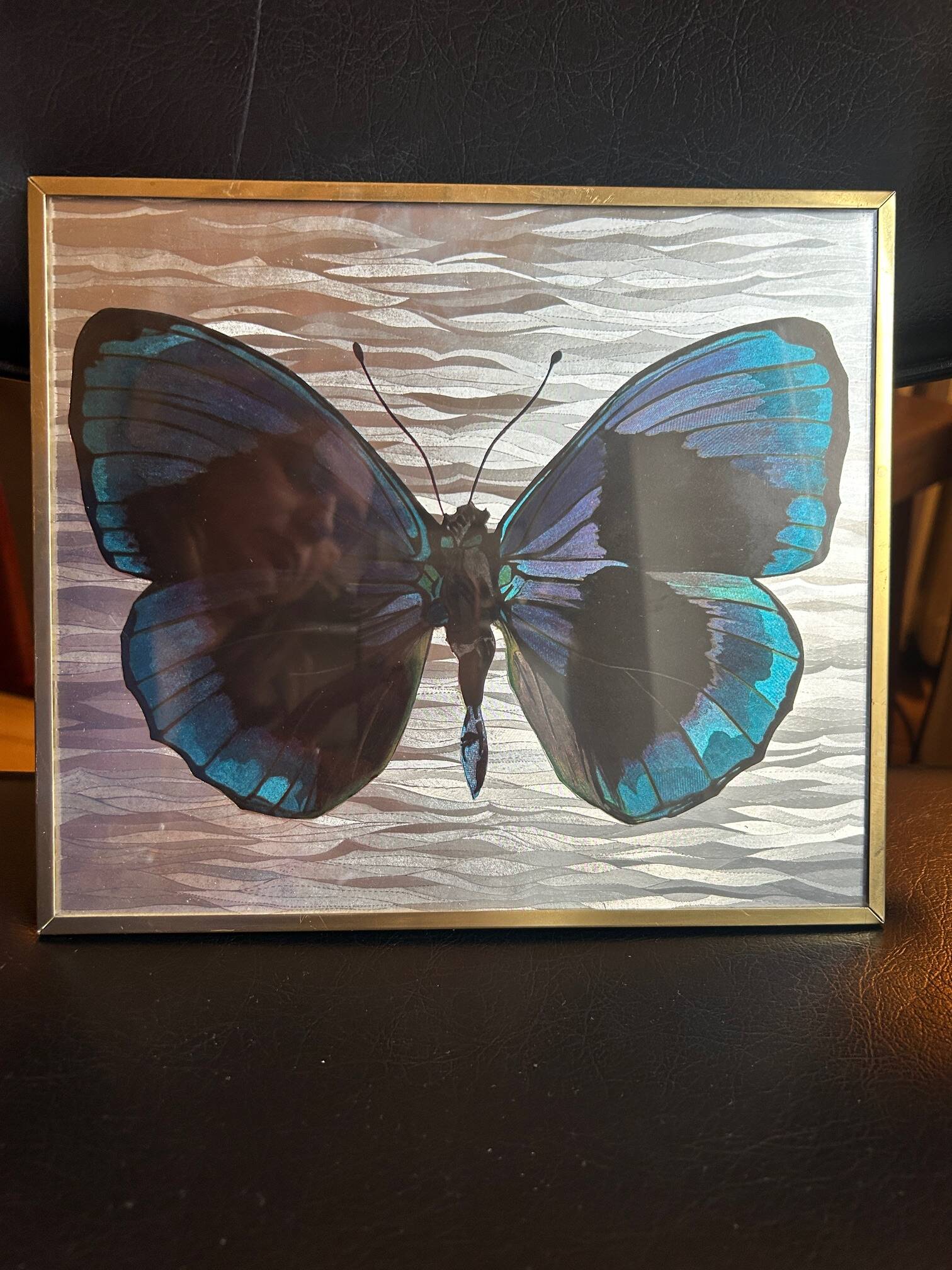 70s butterfly frame