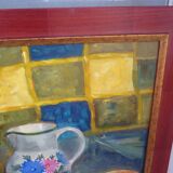 Still life oil signed