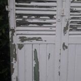 Shutters 4 leaves H148xL245cm antique oak pair 1