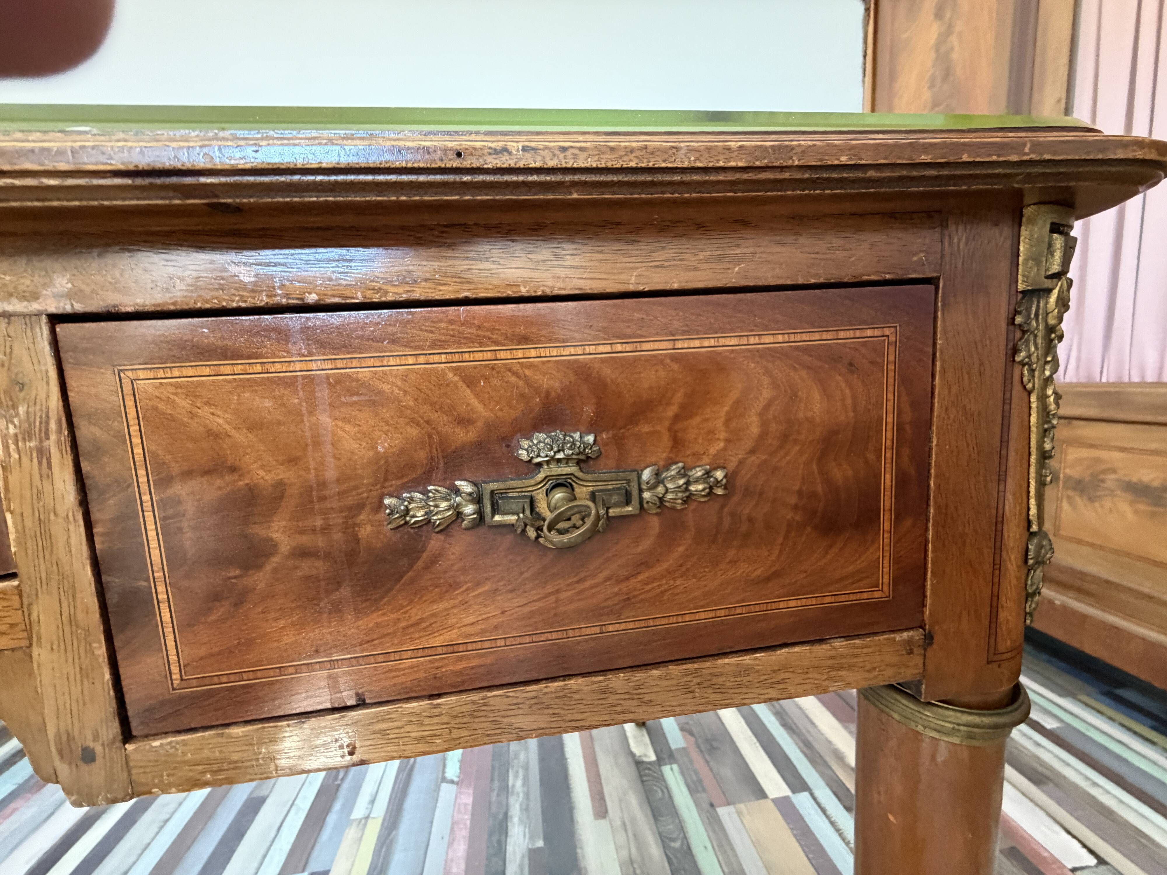 Antique desk in the Louis XVI style.