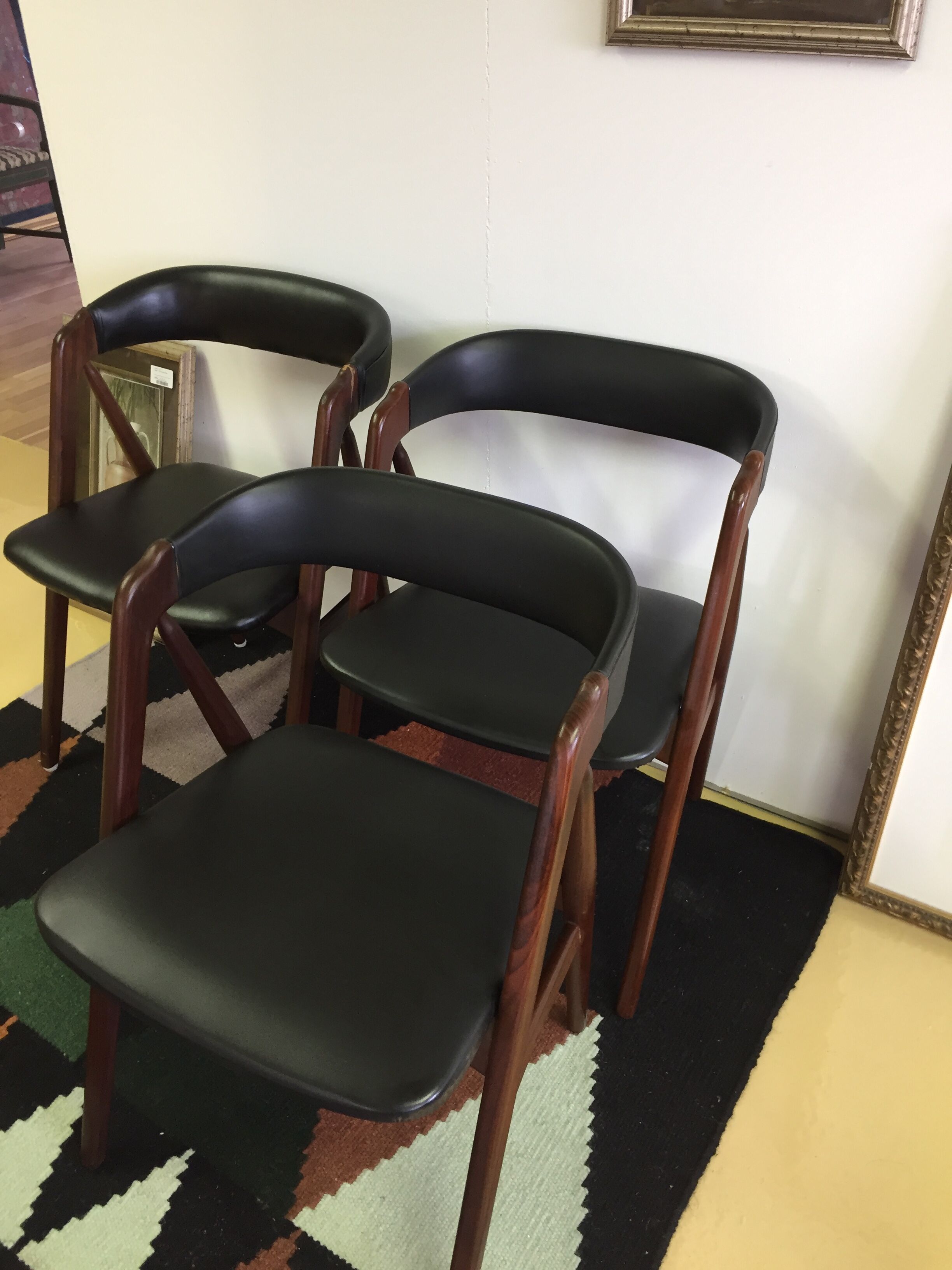 Danish midcentury teak armchair